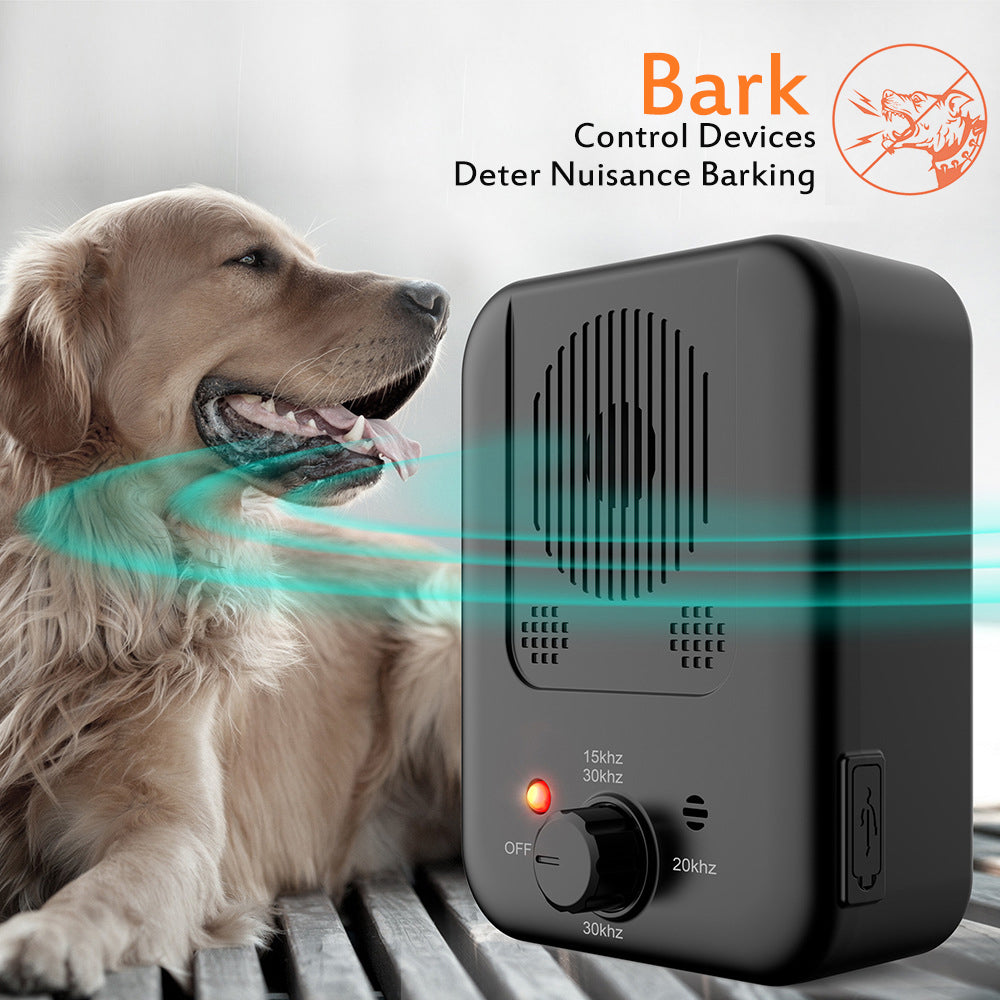 Ultrasonic Anti-Barking Device for Dogs - Automatic Bark Control - 50 Feet Range