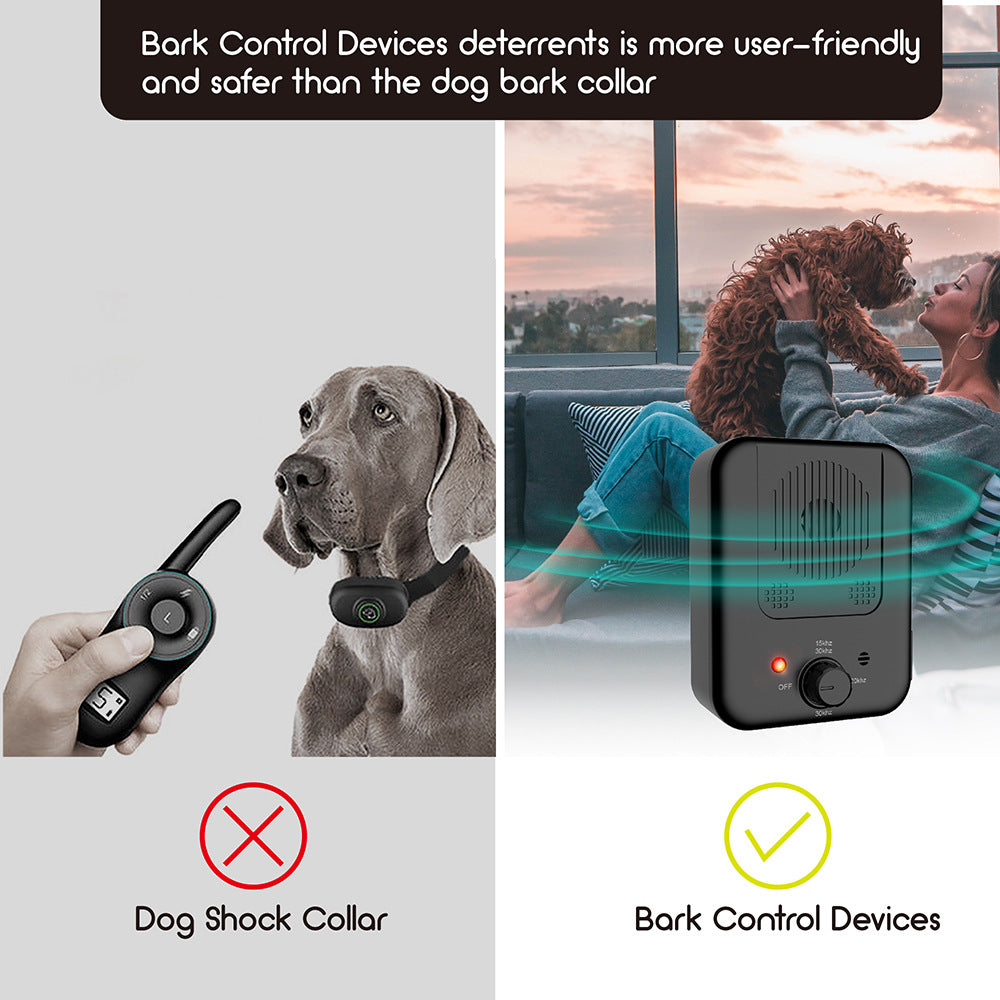 Ultrasonic Anti-Barking Device for Dogs - Automatic Bark Control - 50 Feet Range
